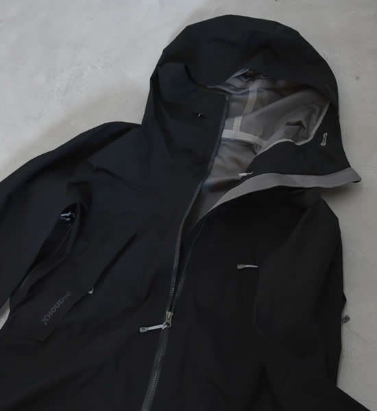 【HOUDINI】フーディニ men's Leeward Jacket "True Black"