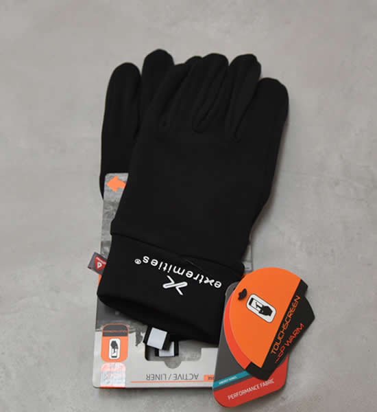 【extremities】エクストリミティーズ Sticky Primaloft Glove "Black" ※ネコポス可