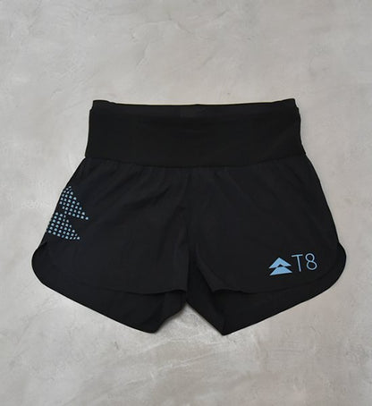 【Tomo's Pit】トモズピット T8 women's Sherpa Shorts "Black" ※ネコポス可