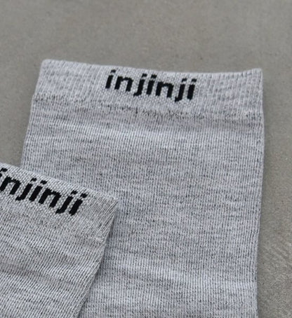 【injinji】インジンジ men's Liner＋Hiker Crew "Charcoal"