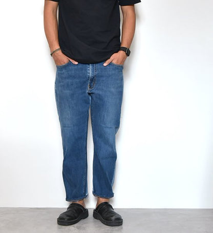 【Sunny side up】サニーサイドアップ unisex Remake 2 For 1 Denim Pants "Blue"