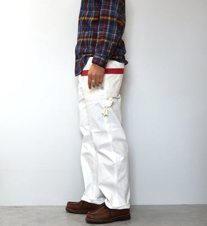 ★30%off 【Mountain Research】マウンテンリサーチ Fall Leaf Grower's Pants "White"