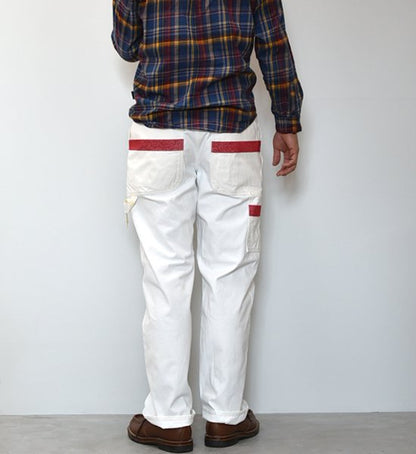 ★30%off 【Mountain Research】マウンテンリサーチ Fall Leaf Grower's Pants "White"