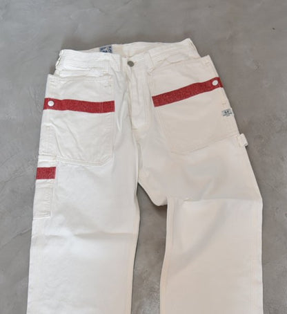 ★30%off 【Mountain Research】マウンテンリサーチ Fall Leaf Grower's Pants "White"