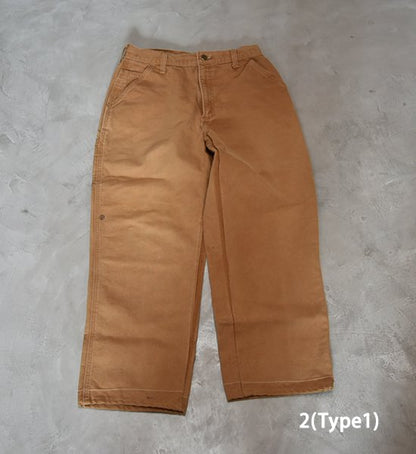 【Sunny side up】サニーサイドアップ Unisex Remake Tapered Duck Pant "Brown"