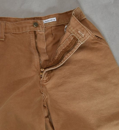 【Sunny side up】サニーサイドアップ Unisex Remake Tapered Duck Pant "Brown"