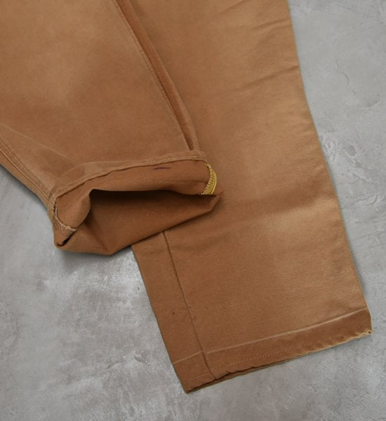 【Sunny side up】サニーサイドアップ Unisex Remake Tapered Duck Pant "Brown"