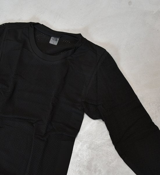 【THE NORTH FACE】ザノースフェイス women's L/S 100 Dry Crew "Black"