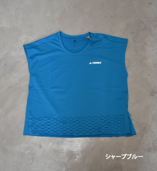 ★30%off【adidas TERREX】アディダス テレックス women's Terrex Agravic All Around Crop Tee "2Color" ※ネコポス可