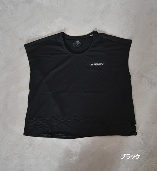 ★30%off【adidas TERREX】アディダス テレックス women's Terrex Agravic All Around Crop Tee "2Color" ※ネコポス可