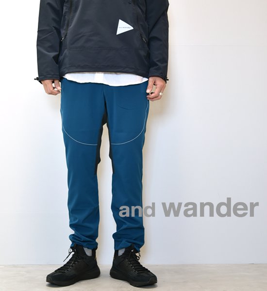 ★30%off 【and wander】アンドワンダー men's tech pants "2Color"