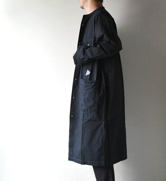 ★30%off 【and wander】アンドワンダー men's CORDURA typewriter long shirt "2Color"