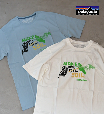 ★30%off【patagonia】パタゴニア men's Make Soil Organic T-Shirt "2Color" ※ネコポス可