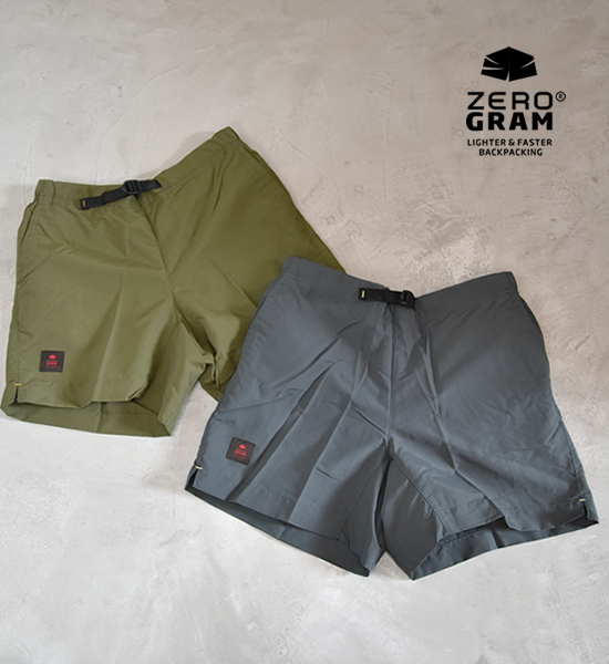 【ZEROGRAM】ゼログラム women's INYO Hiker Shorts "2Color" ※ネコポス可