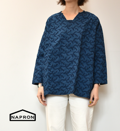 ★30%off【NAPRON】ナプロン Gather Work Shirts ”2Color"