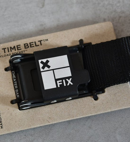 【FIX MANUFACTURING】フィックス マニュファクチャリング All Time Belt "Black"