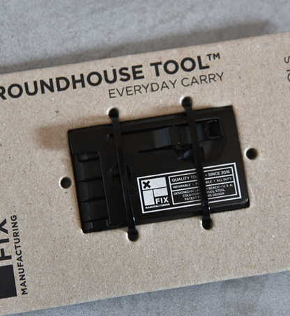 【FIX MANUFACTURING】フィックス マニュファクチャリング Roundhouse Tool "Black" ※ネコポス可