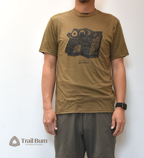 【Trail Bum】トレイルバム Cool Max Print T-Shirts "3Color" ※ネコポス可