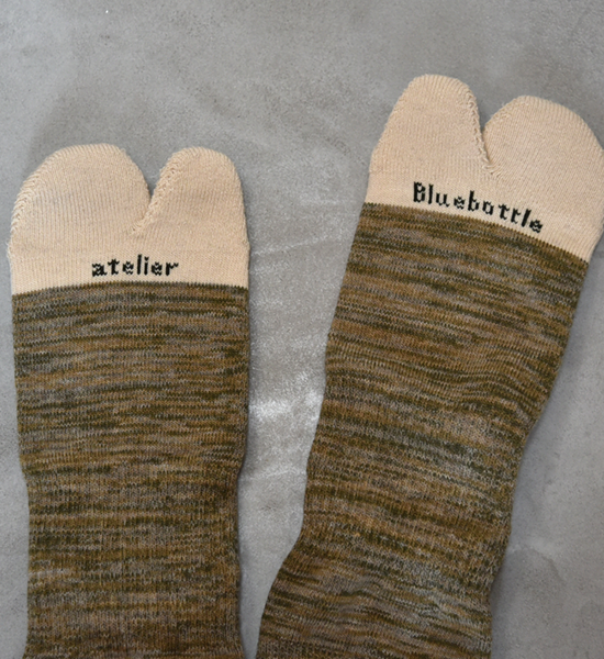 【atelier Blue bottle】アトリエブルーボトル Hiker's SOCKS "4Color" ※ネコポス可