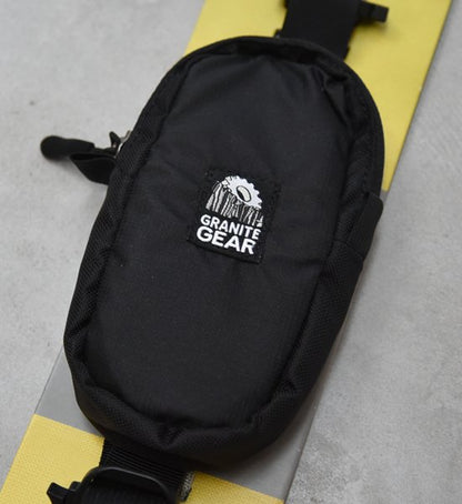 【GRANITE GEAR】グラナイトギア Shoulder Strap Pocket ”Black”