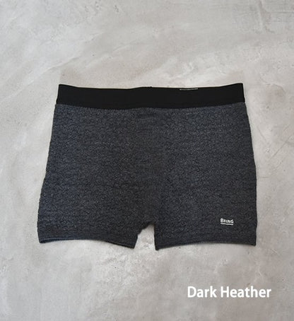 【BRING】ブリング unisex Wunderwear 50/50 "4Color"