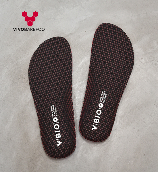 【VIVOBAREFOOT】ヴィヴォ ベアフット men's Performance Insole Bloom "Black" ※ネコポス可