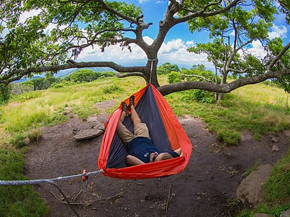 【eno】イーノ SuperSub Ultralight Hammock ”Charcoal×Orange"