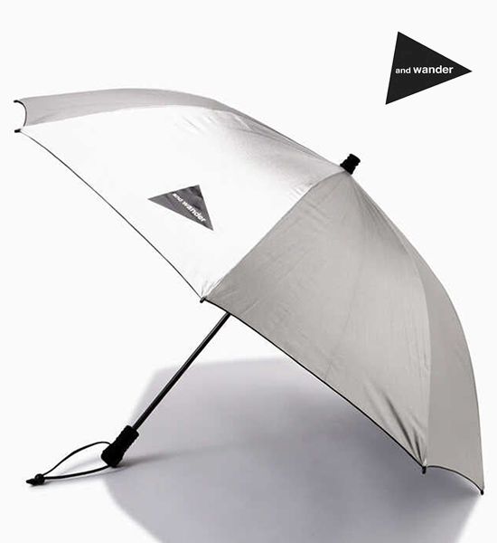 【and wander】アンドワンダー and wander EuroSCHIRM umbrella "Silver"