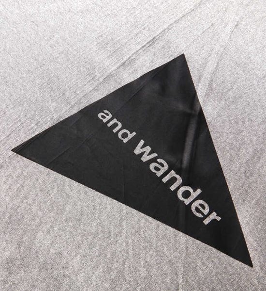 【and wander】アンドワンダー and wander EuroSCHIRM umbrella "Silver"