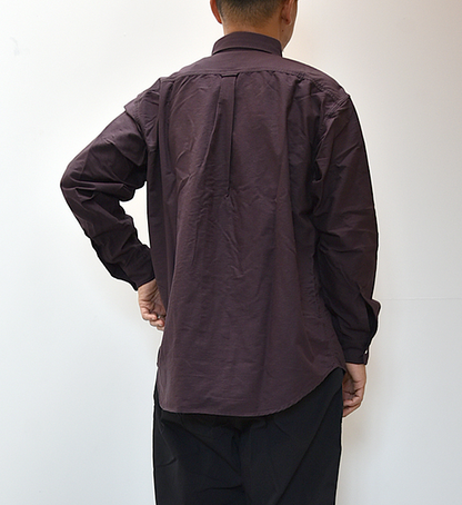 ★30%off【THE NORTH FACE PURPLE LABEL】ノースフェイスパープルレーベル men's Cotton Polyester OX B.D. Shirt "2Color"