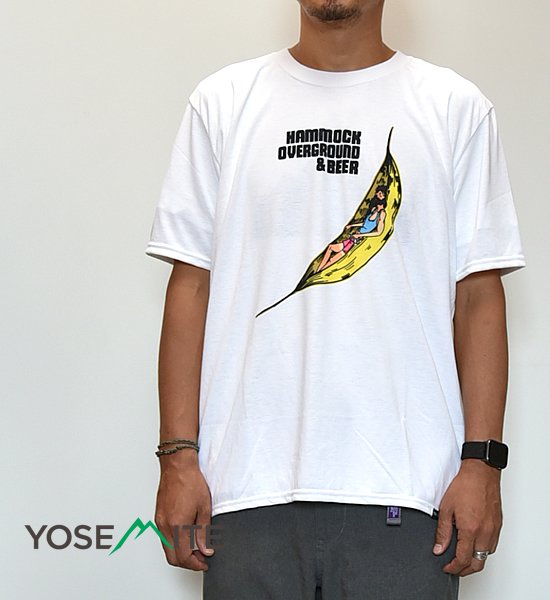 【BRING×Yosemite】ブリング×ヨセミテ Unisex Hammock Overground & Beer Tee by Ryosuke"Sketch"Kawato