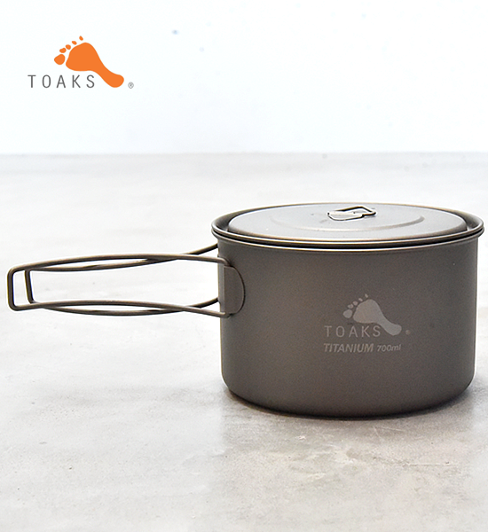 【TOAKS】トークス Light Titanium 700ml Pot