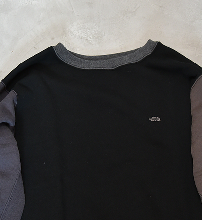 ★30%off【THE NORTH FACE PURPLE LABEL】ノースフェイスパープルレーベル Crew Neck Panel Sweat ”Black”