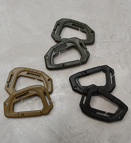 【Oregonian Camper】オレゴニアンキャンパー Tactical Carabiner "3Color" ※ネコポス可