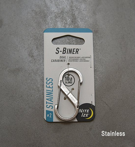 【NITE IZE】ナイトアイズ Stainless S Biner "3Color" ※ネコポス可