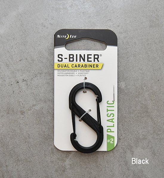 【NITE IZE】ナイトアイズ S-Biner Dual Carabiner Plastic #2 "2Color" ※ネコポス可