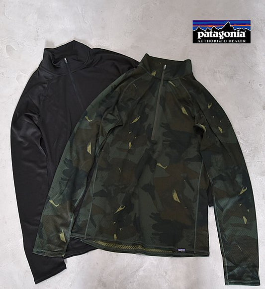 【patagonia】パタゴニア men's Capilene Midweight Zip Neck "2Color"