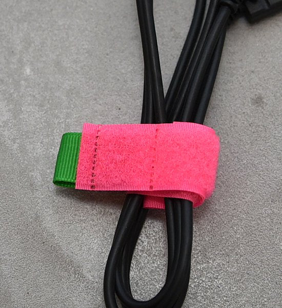 【Kikkerland】キッカーランド Color Cable Ties "Multi" ※ネコポス可