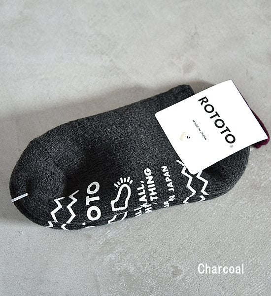 【RoToTo】ロトト Pilesockslipper "4Color" ※ネコポス可