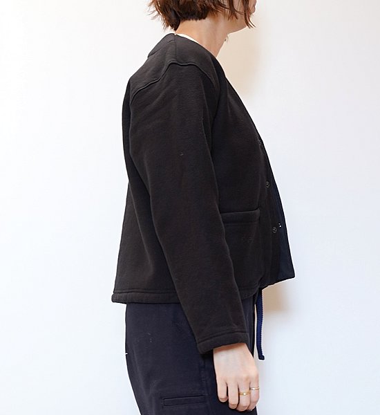 【ALL YOURS】オールユアーズ unisex Mofu Cardigan "Black"