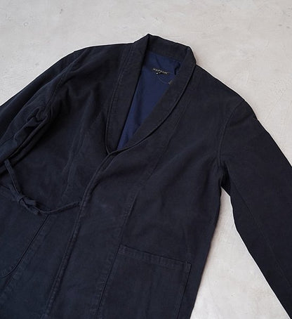 ★30%off【NAPRON】ナプロン Shawl Collar Coat ”Navy"