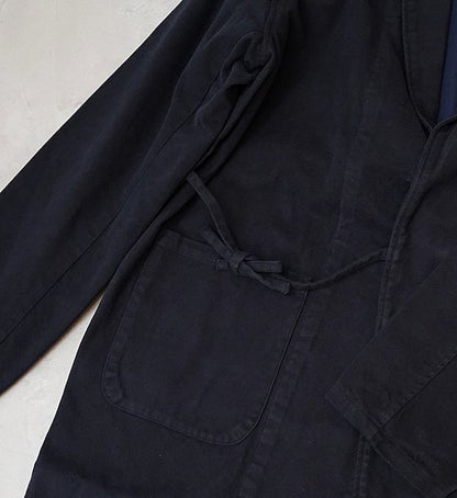 ★30%off【NAPRON】ナプロン Shawl Collar Coat ”Navy"