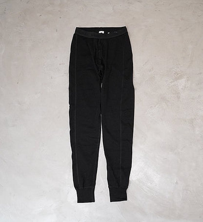 【ACLIMA】アクリマ men's Warm Wool Longs "Jet Black"