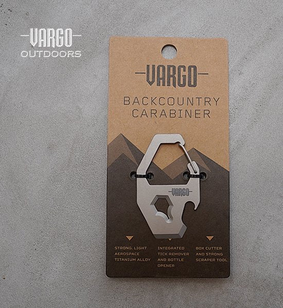 【VARGO】バーゴ Backcountry Carabiner ※ネコポス可