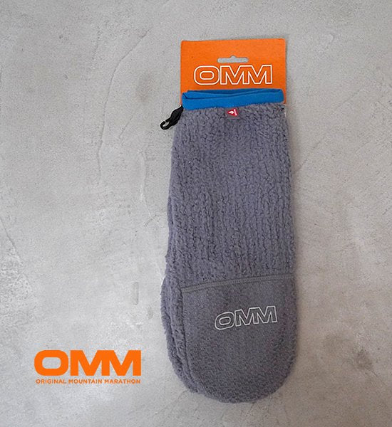 【OMM】オリジナルマウンテンマラソン Core Fleece Mitt "Gray" ※ネコポス可