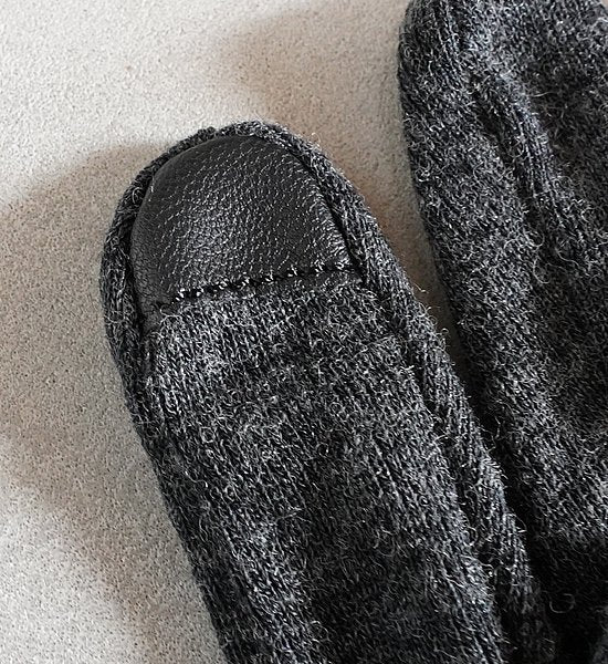 【AXESQUIN】アクシーズクイン Wool Inner Glove 262 "ケシズミイロ" ※ネコポス可