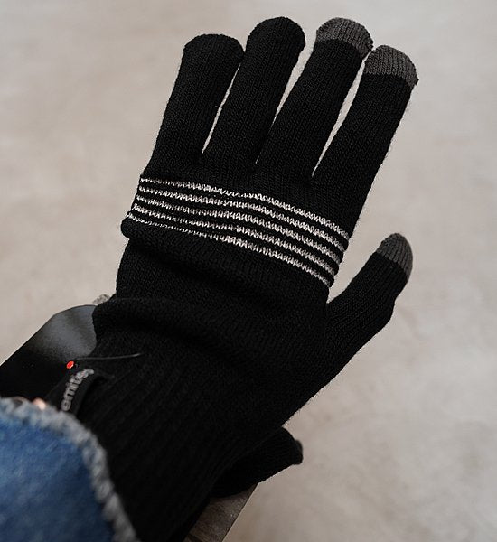 【extremities】エクストリミティーズ Refflective Thinny Touch Glove "Black" ※ネコポス可