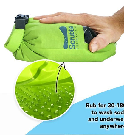 【Scrubba】スクラバ Scrubba Washbag Mini "Green"