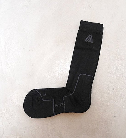 【ACLIMA】アクリマ Warmwool Trekking Socks "Jet Black" ※ネコポス可