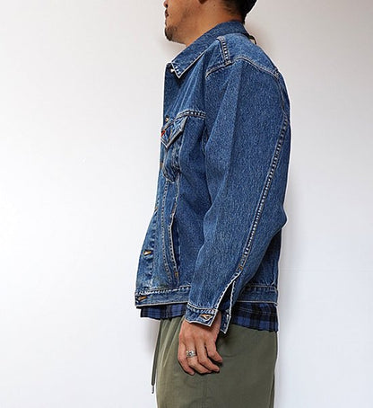 【Sunny side up】サニーサイドアップ 2 For 1 Denim Jacket "Blue"